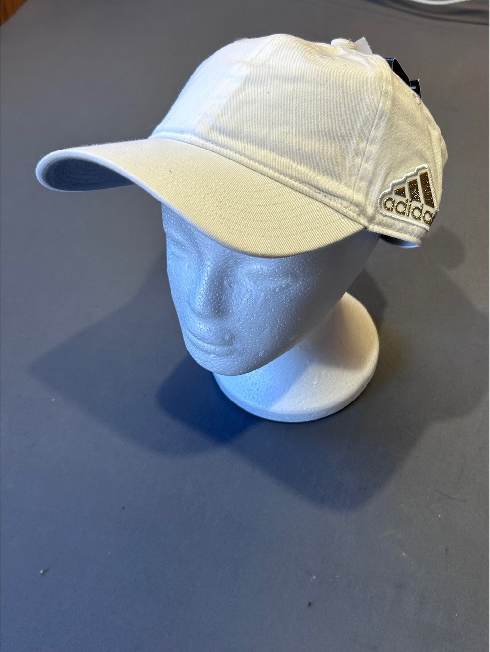 Adidas white baseball cap